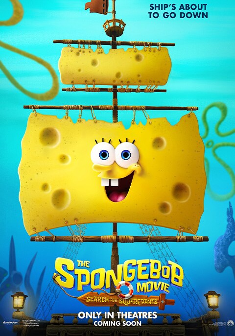 Movie poster for The SpongeBob Movie: Search for Squarepants