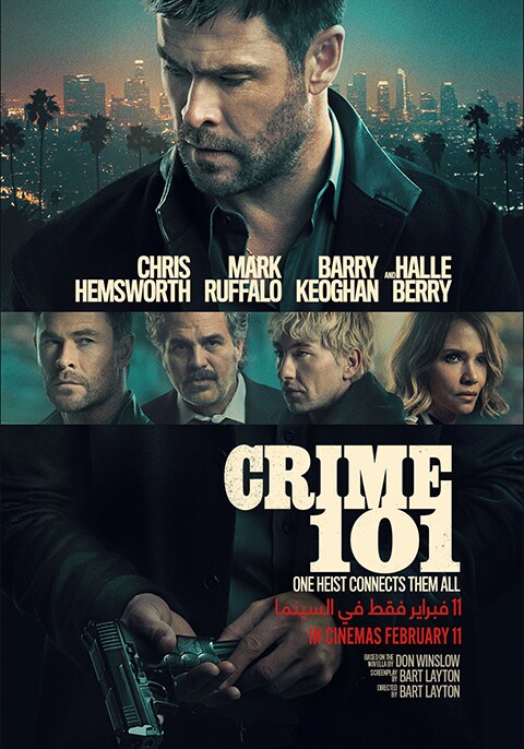 Movie poster for Crime 101